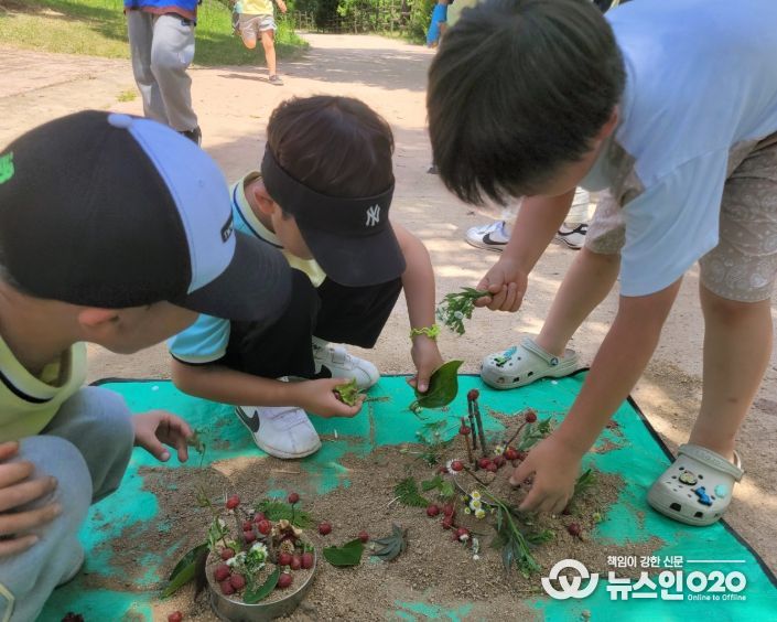 ”백제군사박물관에서 ‘숲체험’운영