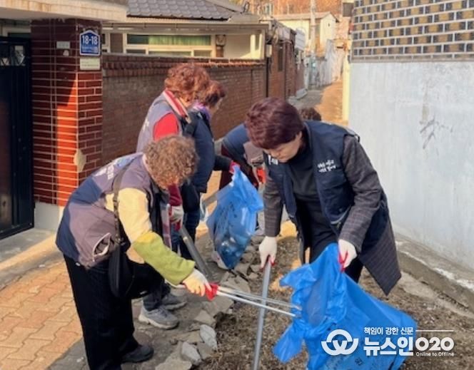 수원시 팔달구 지동, 2026년‘새봄맞이 환경정비’실시