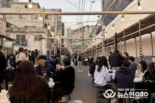 수원시 장안구 연무동, “청년골목야장” 행사 성황리 개최