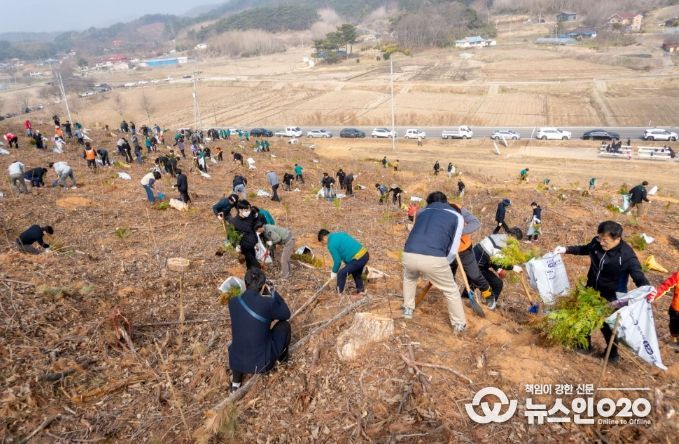 제81회 식목일 기념 나무심기행사