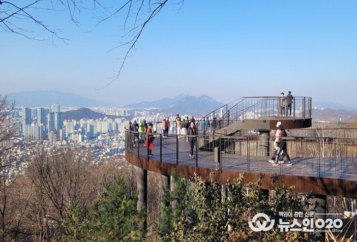 용마산 스카이워크(서울둘레길 4코스)